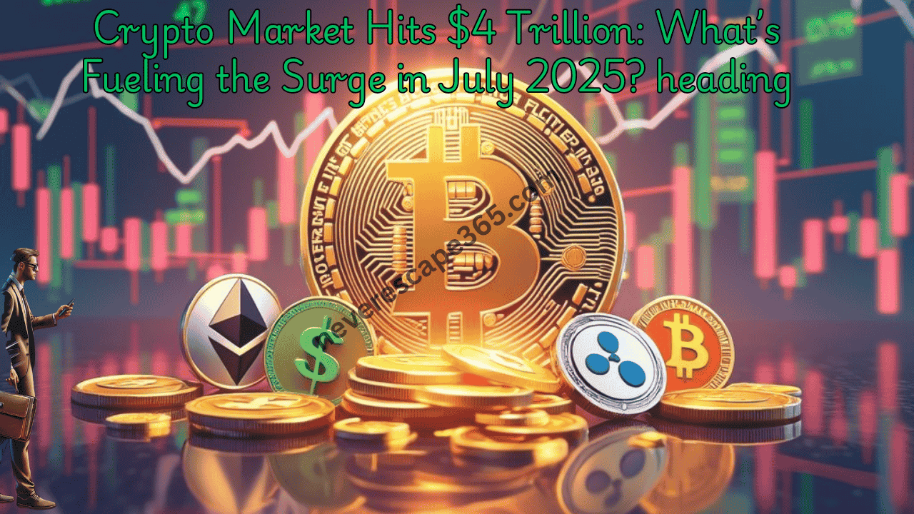 Crypto Market Hits $4 Trillion: What’s Fueling the Surge in July 2025?
